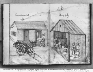 Silbermine von La Croix-aux-Mines, Lothringen, um 1530